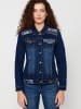 KOROSHI JEANSJACKE in blau