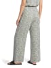 CARTOON Palazzo-Hose mit Bindegürtel in Cream/Khaki