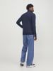 Jack & Jones Sweatshirt mit Reißverschluss in Navy Blazer