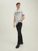 Jack & Jones Tapered Fit Jeans in Black Denim