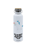 Mr. & Mrs. Panda Trinkflasche Einhorn Blume mit Spruch in Weiß