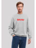 F4NT4STIC Sweatshirt Koi Fish Japan Streetstyle in grau meliert