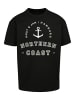F4NT4STIC T-Shirt Northern Coast Nordsee Knut & Jan Hamburg in schwarz