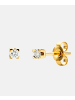 Diamant L'éternel Ohrstecker aus 585 Gelbgold mit 0.10 Karat Diamant
