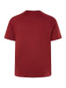 JP1880 Kurzarm T-Shirt in kastanienrot