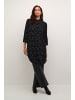 Kaffe Kleid KAvinni Loose fit in Black/White dot