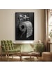 OnlyWow Poster mit Leiste Toilettenpapier