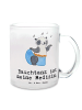 Mr. & Mrs. Panda Tee Tasse Panda Bauchtanz mit Spruch in Transparent