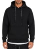 Reichstadt Herren Regular Fit Hoodie Marken-Stick in Black