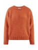 Hessnatur Strick Pullover in rotorange