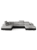 MF Design Rodri Recamiere Links in Grau -  (L) 202 x (B) 345 x (H) 90 cm