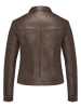 REPUBLIX Lederjacke WINONA in Dunkelbraun