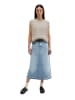 Marc O'Polo Langer Jeansrock A-Shape in Light Blue