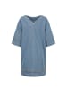Trussardi Jeans Blau Baumwolle Damen Kleid