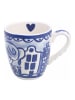 Mini-Becher Arm in Arm in Blau - 200 ml