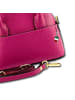 Florence Florence Umhängetasche Leder pink, fuchsia ca. 20cm