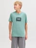JACK & JONES Junior T-Shirt JJRAIN TEE S/S CREW NECK JNR in mineral blue