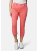 GOLDNER Kurzgröße:  7/8-Jeanshose Carla in papaya