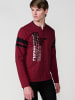 KOROSHI Langarm-t-shirt in rot
