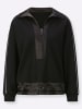 creation L Sweatshirt in schwarz-weiß