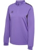 Hummel Halbreißverschluss Sweatshirt Hmlauthentic Damen in DAHLIA PURPLE/ASPHALT