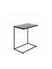 relaxdays Beistelltisch in Schwarz - (B)55 x (H)60 x (T)35 cm