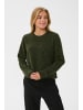 CULTURE Strickpullover CUosana Regular fit in Olive Night Melange