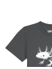 wat? Apparel T-Shirt Axolotl in Grau