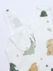 TupTam Baby Strampler mit Aufdruck Spruch 5er Pack in beige/weiß