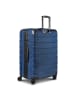 Tonino Lamborghini Milano 4 Rollen Trolley L 72 cm mit Dehnfalte navy