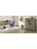Furn.Design Wohnkombination Salbei grün, Eiche mit Highboard und Schreibtisch, Soft-Close