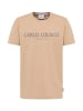 Carlo Colucci T-Shirt di Comun in Creme