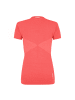 Salewa W ZEBRU RESPONSIVE S/S TEE in Fire Red