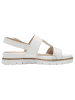 Tamaris WIDE FIT Sandalette in WHITE