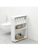 VCM  Holz Badschrank Nischenregal Nilari 61 x 20 x 45 in Weiß
