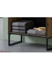 Inn.Furn Badmöbel-Set 3-teilig Eiche Artisan, schwarz, Badkombination mit Soft-Close