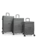 ReNew 4 Rollen Kofferset 3-teilig mit Dehnfalte charcoal