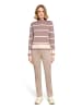 Betty Barclay Feinstrickpullover mit Stehkragen in Patch Taupe/Beige