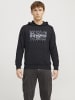 Jack & Jones Kapuzenpullover in Black 1
