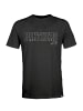 Recovered T-Shirt NFL Panthers Logo Core in Schwarz