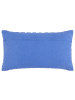 Butlers Kissen RIPPED VELVET in Blau