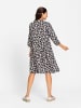 WITT WEIDEN Webkleid in schwarz-weiß-gemustert