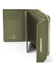 Lazarotti Bologna Leather Geldbörse Leder 12 cm in olive