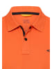 Camel Active Poloshirt mit Kontrastdetails in Orange