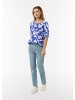 comma Bluse in 55B5_royalblau