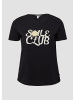 QS T-Shirt in 99D1_schwarz