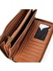 LIEBESKIND BERLIN Capri Geldbörse RFID Schutz Leder 19 cm in cognac