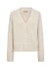 Mos Mosh MMRola Bine V-Neck Knit Cardigan in Ecru