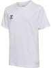 Hummel Kinder Sportshirt "Hmlessential Jersey S/S Kids" in Weiß