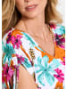 GOLDNER Blusenshirt mit floralem Print in bunt / gemustert